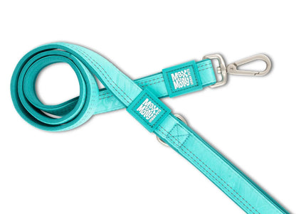 Max&Molly Matrix 2.0 Short Leash – Turquoise, 120cm, Durable Large Size