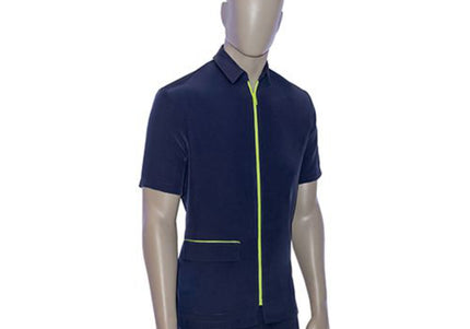 Artero Casaca Tino Navy Blue Grooming Sweatshirt with Collar, Size Small