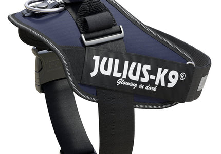 Julius-K9 IDC Dog Harness Jeans – Premium Adjustable Denim-Style Harness, Size 0