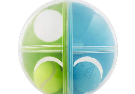 Nina Ottosson A-Maze Ball Level 2 – Interactive Treat Puzzle Ball with Internal Maze Design