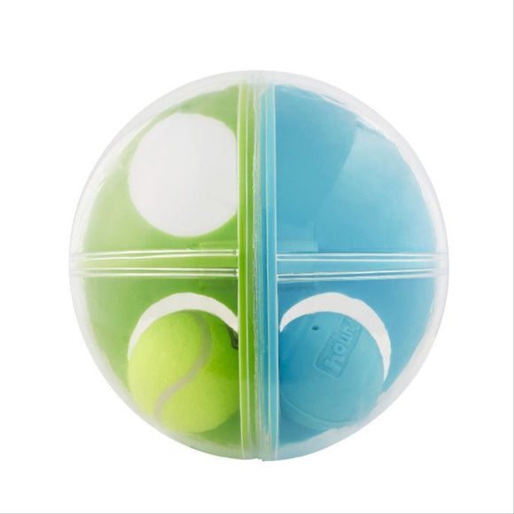 Nina Ottosson A-Maze Ball Level 2 – Interactive Treat Puzzle Ball with Internal Maze Design