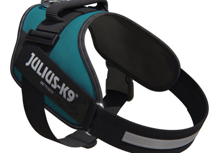 Julius-K9 IDC Powerharness Petrol Green – Top Quality Sea Green Harness, Size 4