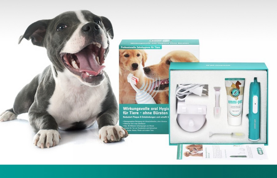 Emmi-Pet Basic Ultrasonic Toothbrush Set – Gentle Dental Care with Advanced Cleaning Technology