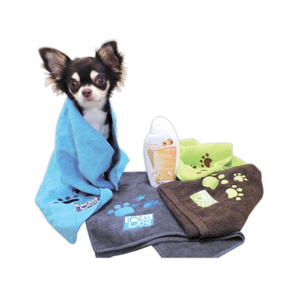 Chadog Microfibre Towels – Set of 2 Highly Absorbent Graphite Medium Towels