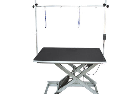 Blovi Trenc Electric Grooming Table – Adjustable Lift, 110x60cm Black Top, Stable Design