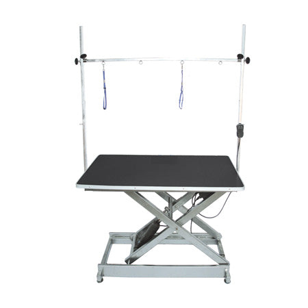 Blovi Trenc Electric Grooming Table – Adjustable Lift, 110x60cm Black Top, Stable Design