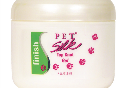 Pet Silk Top Knot Gel 118ml – Professional Styling Gel, Strong Hold for Fur and Hair