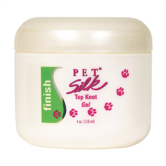 Pet Silk Top Knot Gel 118ml – Professional Styling Gel, Strong Hold for Fur and Hair
