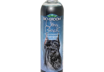 Bio-Groom Ultra Black Shampoo – Color-Enhancing Concentrate, 355ml, Intensifies Black Coats