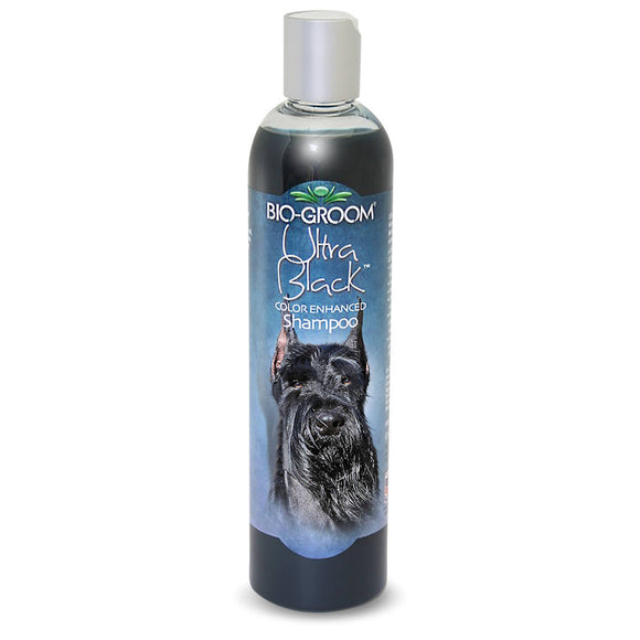 Bio-Groom Ultra Black Shampoo – Color-Enhancing Concentrate, 355ml, Intensifies Black Coats