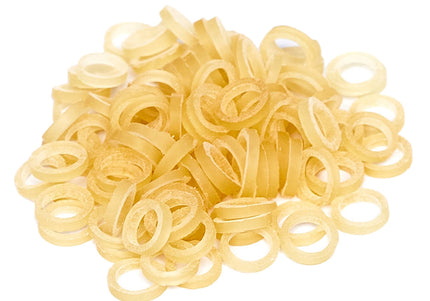 Paw Marks Latex Bands 4.8mm – Super Durable Flesh-Colored Professional Bands, 1000 Pack