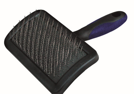 Show Tech Duo Pin Brush – Dual Needle Lengths, Medium, Gentle Detangling and Smoothing