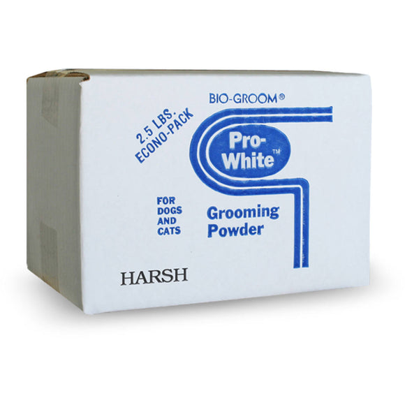 Bio-Groom Pro-White Harsh Grooming Powder – 1132g, Enhances Texture and Brightness