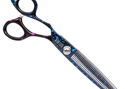 Sirius Left-Handed Thinning Shears 6.5" – Single-Sided, 46 Teeth, Precision Cutting