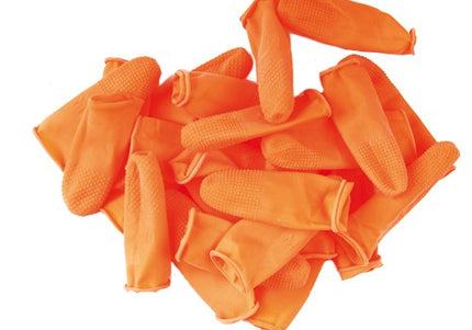 Show Tech Latex Trimming Fingers with Protrusions, Size Large, 25 Pack – Enhanced Grip