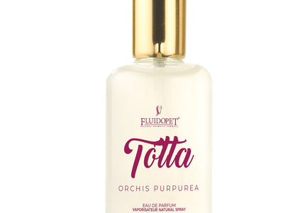 FluidoPet Totta Natural Perfume 50ml – Warm Floral Orchid Scent, Gentle Long-Lasting Formula
