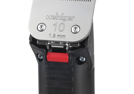 Heiniger Saphir Basic Cordless Grooming Clipper – Professional Razor with No. 10 Blade and Battery