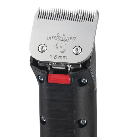 Heiniger Saphir Basic Cordless Grooming Clipper – Professional Razor with No. 10 Blade and Battery