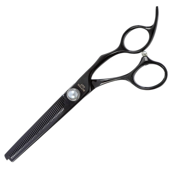 Geib Black Pearl Thinners – Cobalt Steel 6.5" 46-Tooth Professional Grooming Shears