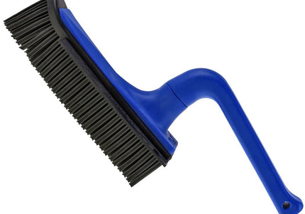 V7 Hand-Held Rubber Brush and Dustpan – Innovative Red Cleaning Duo, Ergonomic Design