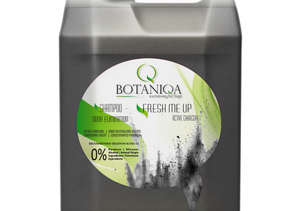 Botaniqa Fresh Me Up Shampoo – Activated Carbon Formula, Odor-Eliminating, 5L Salon Size