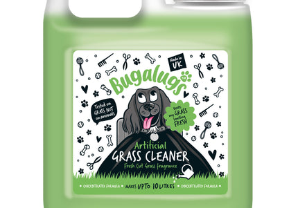 Bugalugs Grass Cleaner 1L – Concentrated Surface Disinfectant, Fresh Cut Grass Scent, 1:10 Dilution