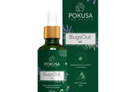 Pokusa BugsOut Oil 50ml – Natural Protective Formula, Repels Ticks and Insects