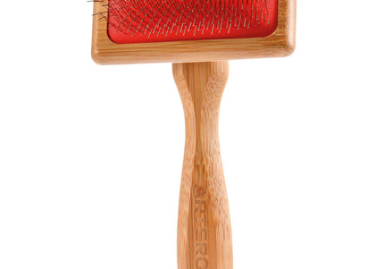Artero Nature Collection Large Slicker Brush – Long Metal Pins, Ergonomic Grip Design