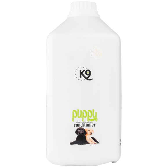 K9 Puppy Conditioner – Gentle Aloe Formula, Concentrated 1:40, 2.7L Bottle