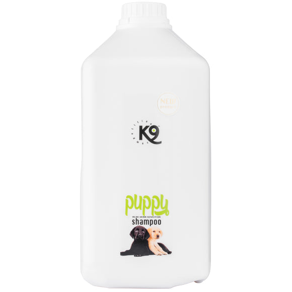 K9 Puppy Shampoo – Gentle Aloe Formula, Concentrated 1:20, 2.7L Bottle