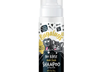 Bugalugs Medi Fresh No-Rinse Soothing Dog Shampoo - 200 ml