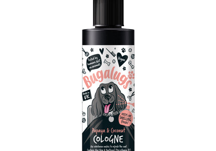Bugalugs Papaya & Coconut Cologne – Refreshing Perfumed Spray with Tropical Fruit Scent, 200ml