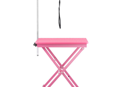 Blovi Display Table – Lightweight, Portable Grooming Station with 60x45cm Black Top