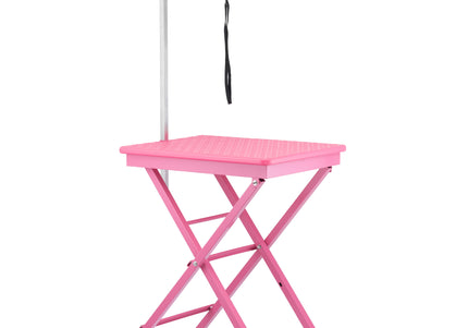 Blovi Display Table – Lightweight, Portable Grooming Station with 60x45cm Black Top