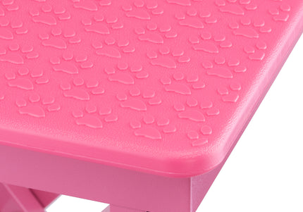 Blovi Display Table – Lightweight, Portable Grooming Station with 60x45cm Black Top