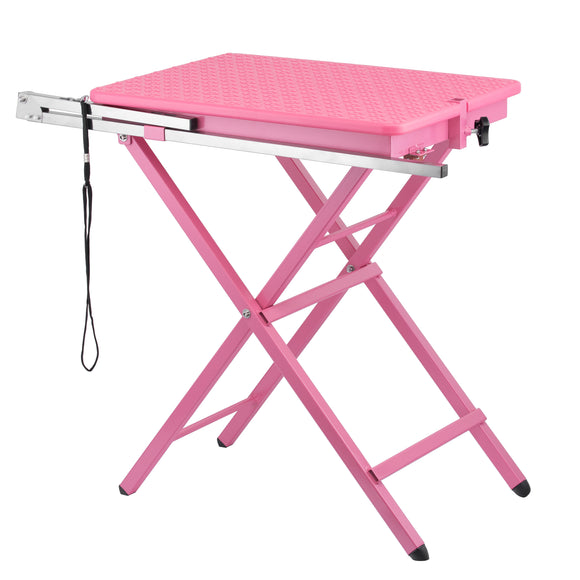 Blovi Display Table – Lightweight, Portable Grooming Station with 60x45cm Black Top