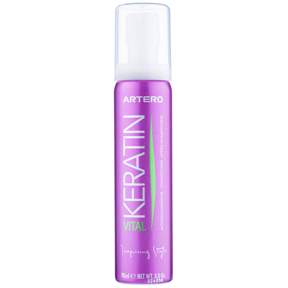 Artero Keratin Vital Conditioner – Keratin-Enriched Formula, 90ml, Enhances Shine and Smoothness