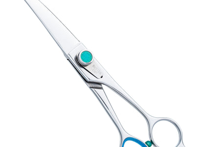 Geib Super Gator Curved Grooming Scissors – Triple-Hardened Stainless Steel, Ergonomic Micro-Grind Blades
