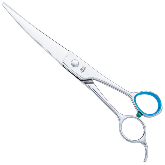 Geib Super Gator Curved Grooming Scissors – Triple-Hardened Stainless Steel, Ergonomic Micro-Grind Blades