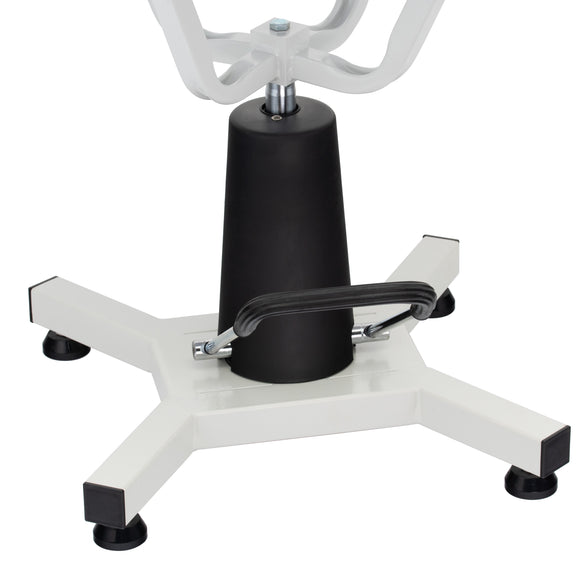 Blovi Event Hydraulic Grooming Table – 70cm Rotating Surface, Adjustable Height, Black Finish