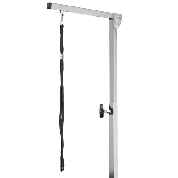 Blovi Event Hydraulic Grooming Table – 70cm Rotating Surface, Adjustable Height, Black Finish