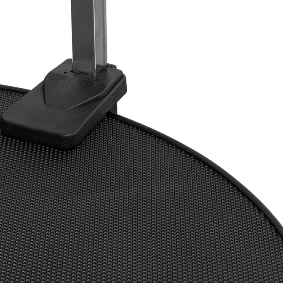 Blovi Event Hydraulic Grooming Table – 70cm Rotating Surface, Adjustable Height, Black Finish