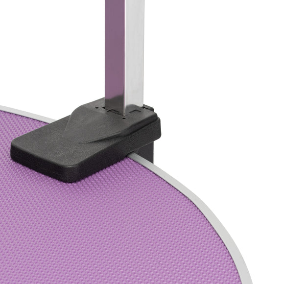 Blovi Event Hydraulic Grooming Table – 70cm Rotating Surface, Adjustable Height, Black Finish