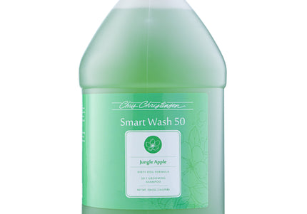 Chris Christensen Smart Wash Jungle Apple Shampoo – Deep Cleansing Concentrate with Apple and Pineapple Scent
