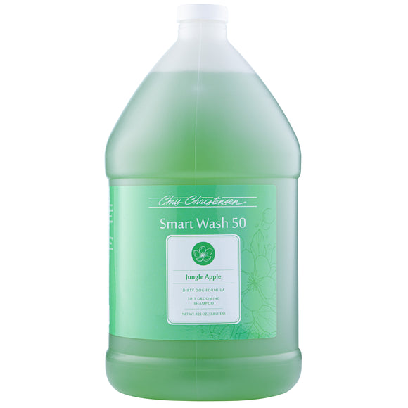 Chris Christensen Smart Wash Jungle Apple Shampoo – Deep Cleansing Concentrate with Apple and Pineapple Scent