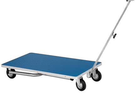 Blovi Trimming Table – Black 95x55cm Tabletop with Wheels, Extension Arm and Storage Basket