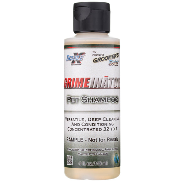 Double K Grimeinator – Deep-Cleansing Shampoo for Dogs and Cats, 1:32 Concentrate - 118ml