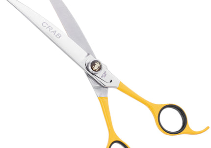 Geib Crab Curved Grooming Scissors 9.5" – Precision Micro-Bevel Blade, Level 1 Quality