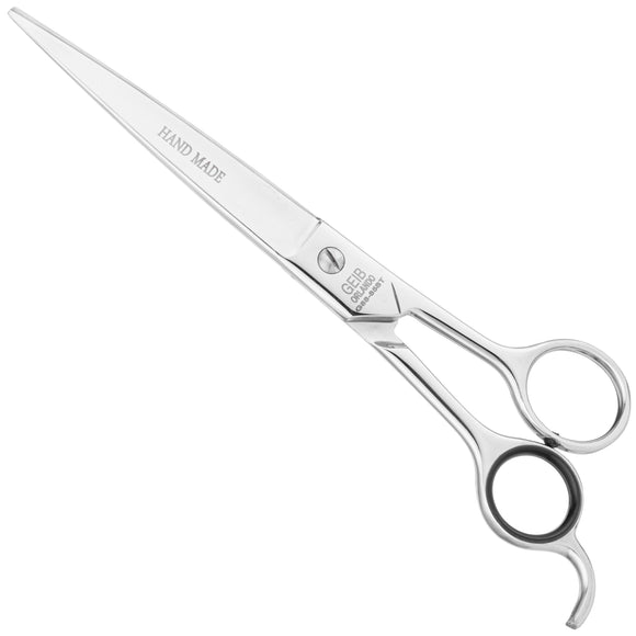 Geib Gator 88 Straight Grooming Scissors 10" – Wide Blades, Micro-Grind Precision
