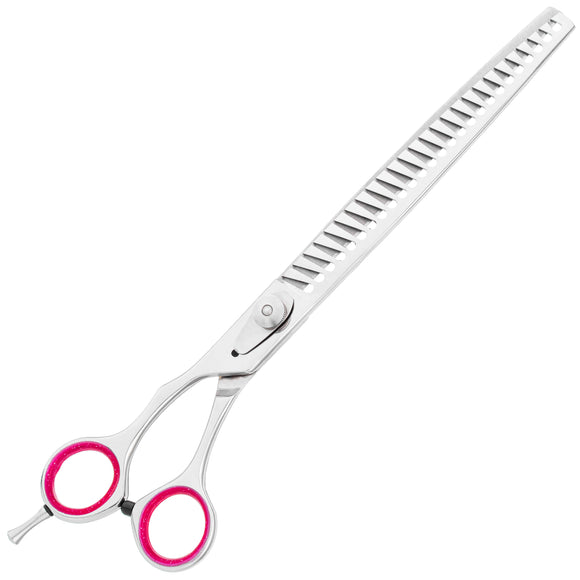 Geib Entree Lefty Chunker – Japanese Stainless Steel 8.5" Thinning Shears, 26 Teeth, Left-Handed